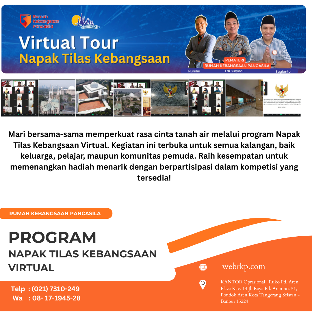 Virtual Tour Napak Tilas Kebangsaan